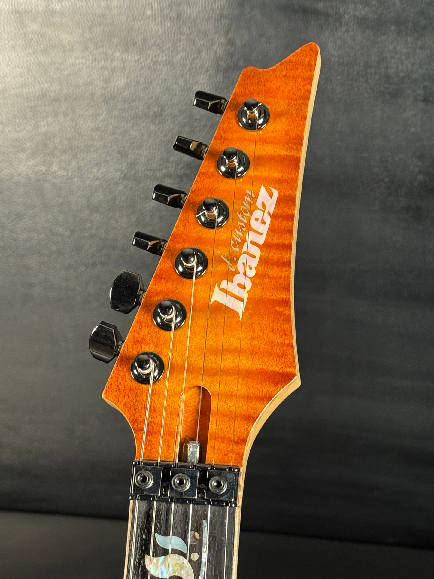 Ibanez J Custom RG8570Z Brownish Blue Burst Edge