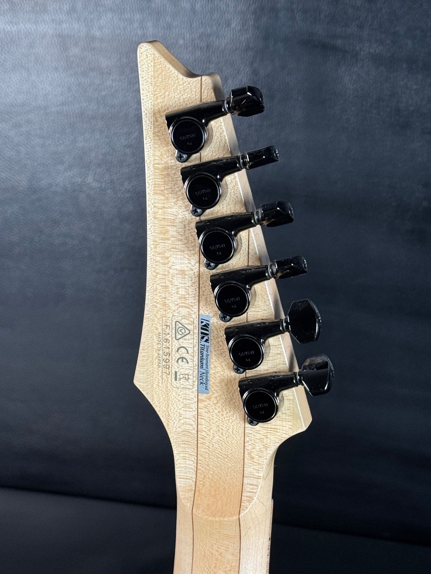 Ibanez J Custom RG8570Z Brownish Blue Burst Edge