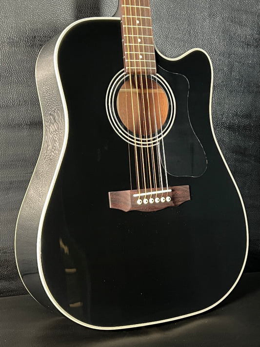 Guild D-140CE Black Westerly Collection w/ Gig Bag