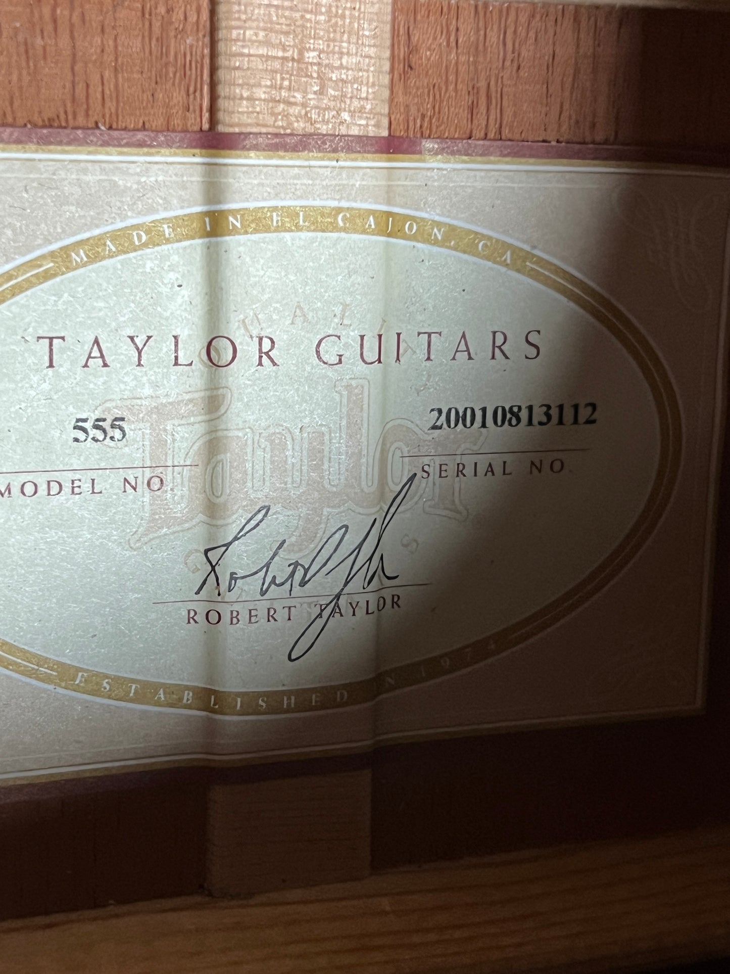 Taylor 555 12-String (PRE-OWNED)