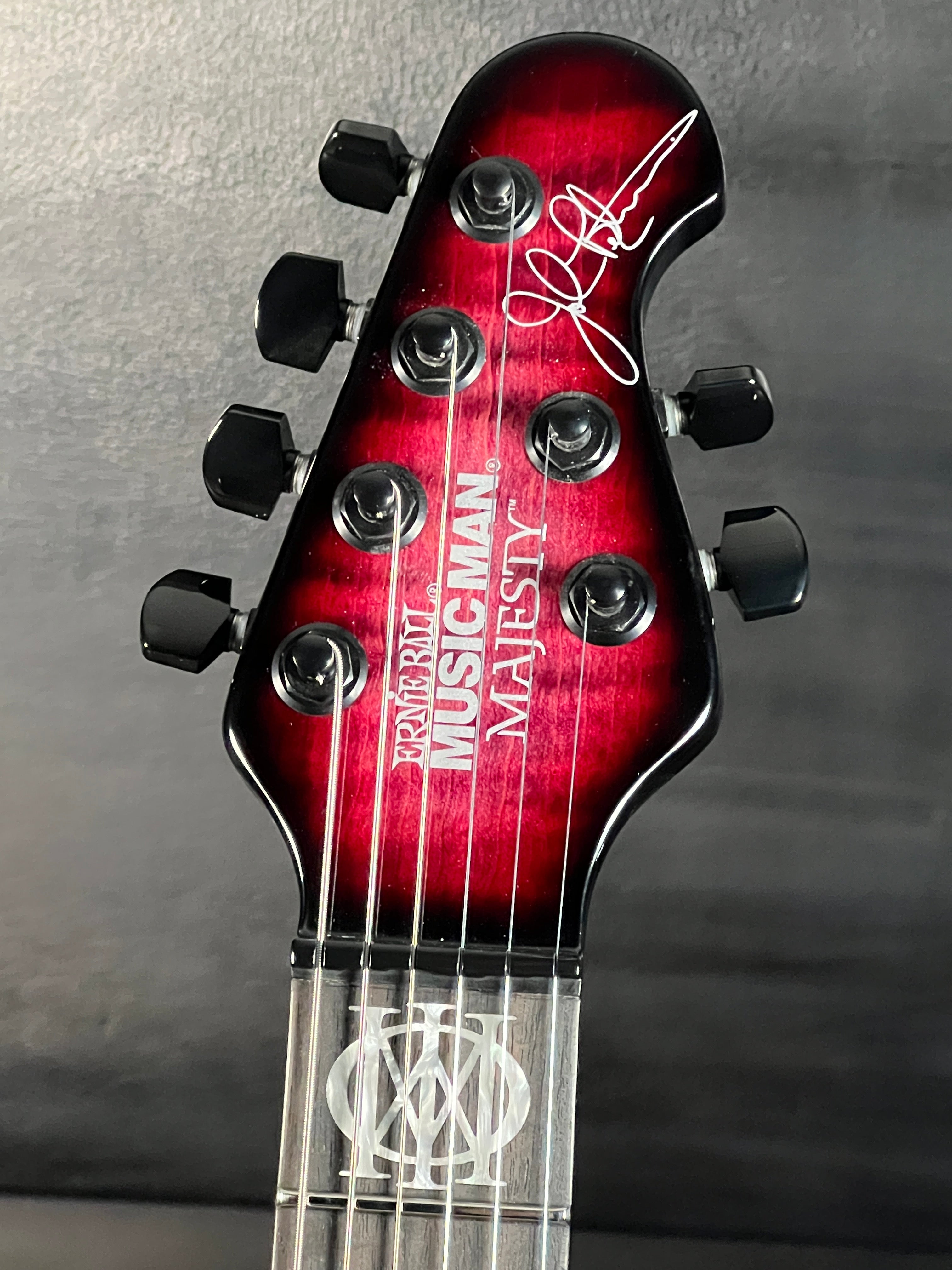 Music Man Majesty Red Nebula 6-String – Guitar HAUS