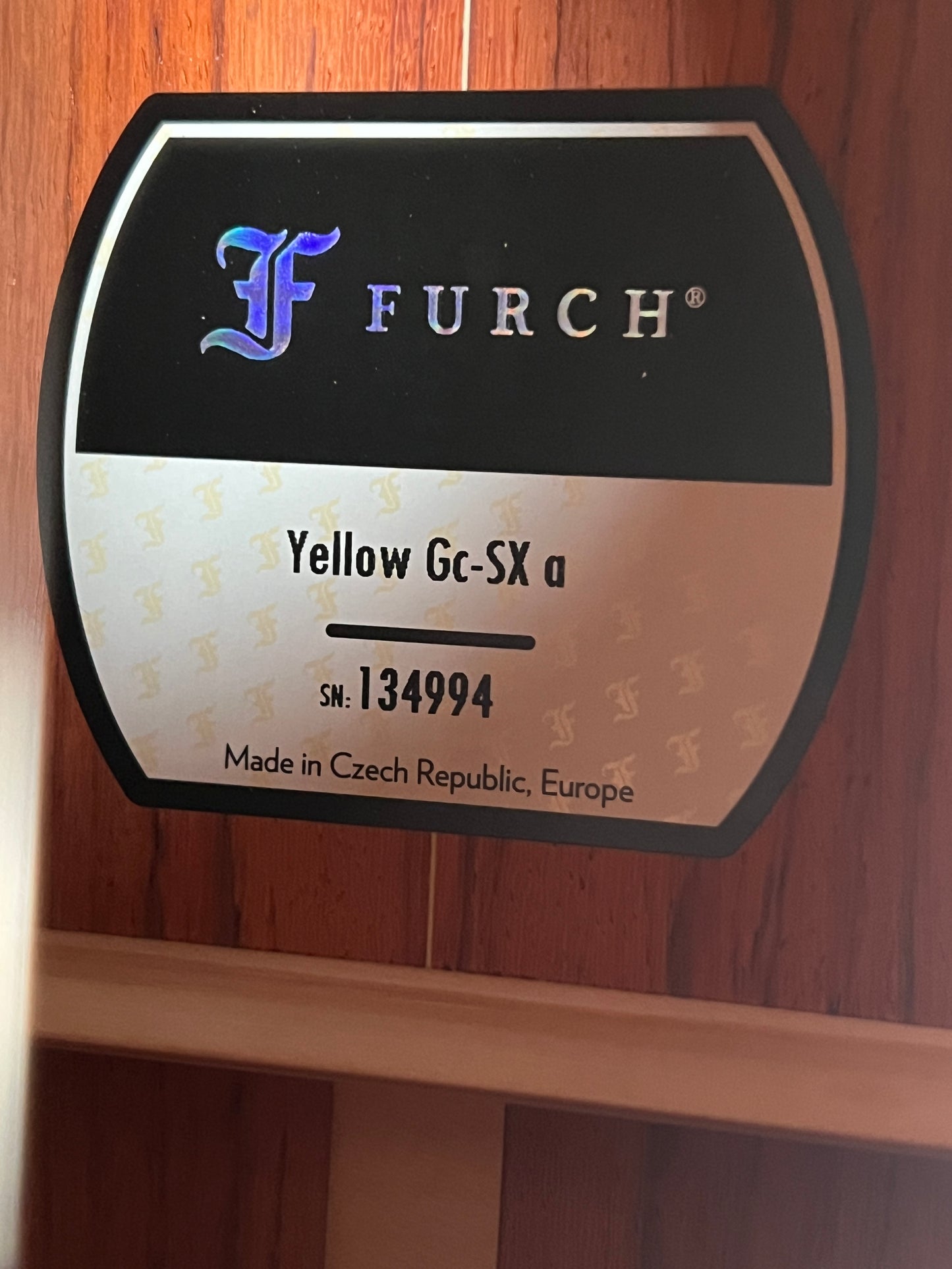 Furch Yellow Padauk Bariole Gc-SX a Exotic Ltd Series #134994
