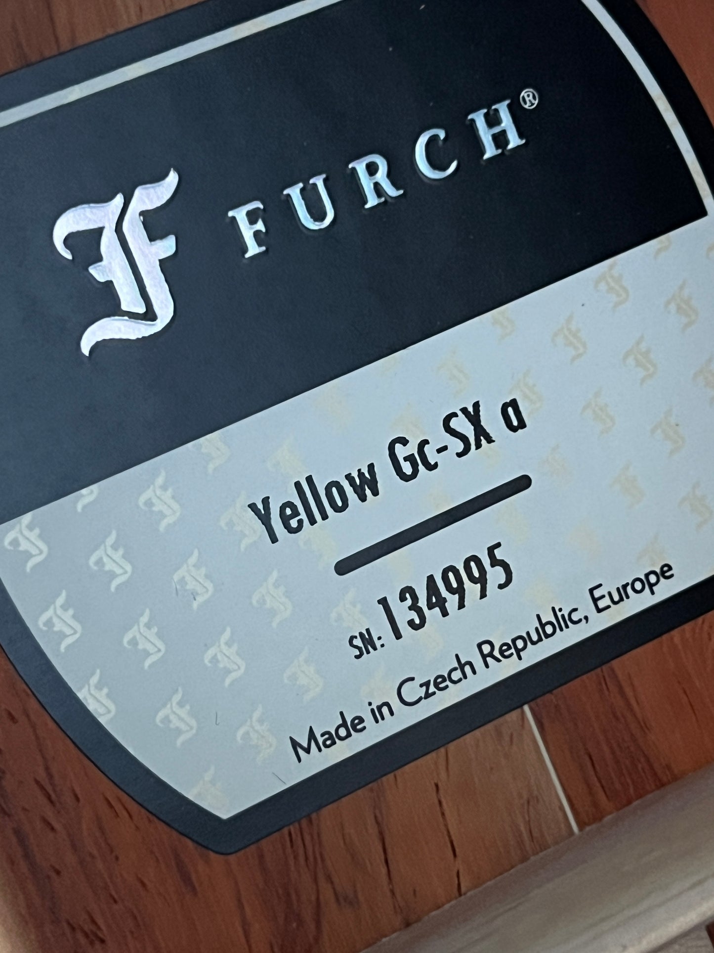 Furch Yellow Padauk Bariole Gc-SX a Exotic Ltd Series #134995