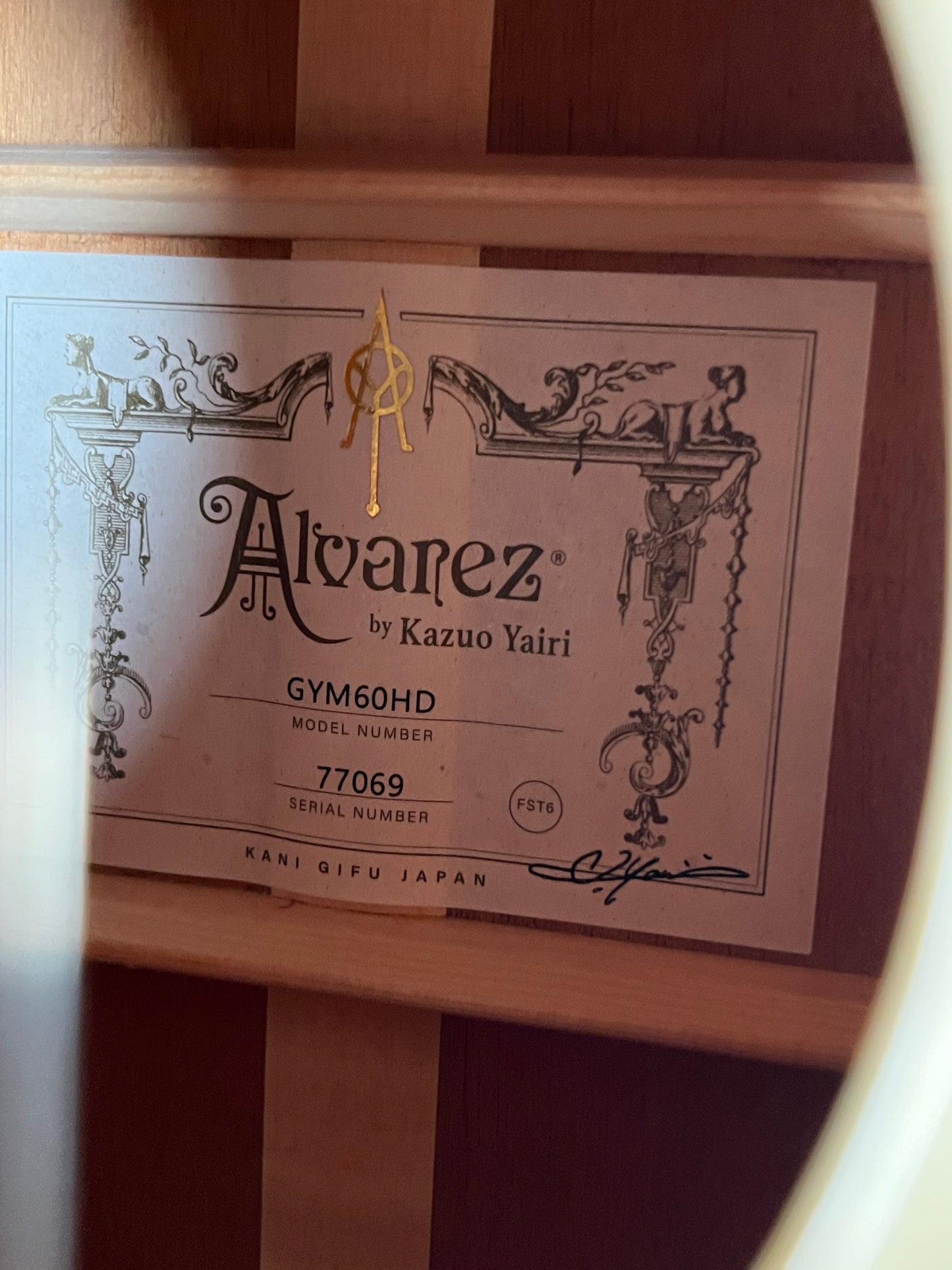 Alvarez Yairi GYM60HD (PRE-OWNED)