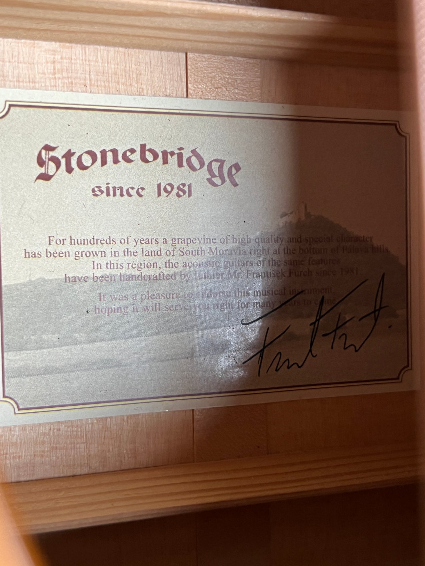 Stonebridge OM-23-SF 2006 (PRE-OWNED)