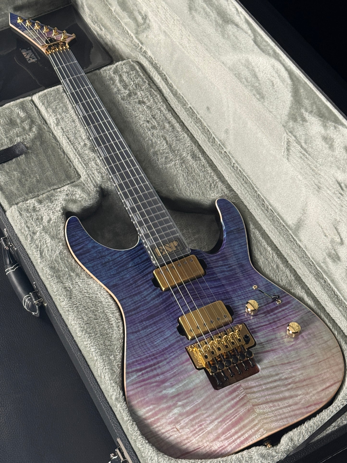 ESP M-II CTM FM FR Purple Gradation Japan