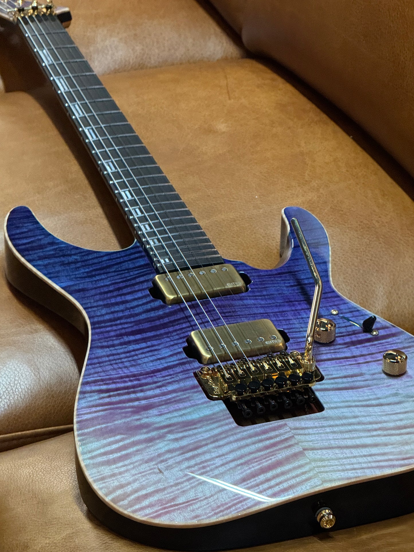 ESP M-II CTM FM FR Purple Gradation Japan