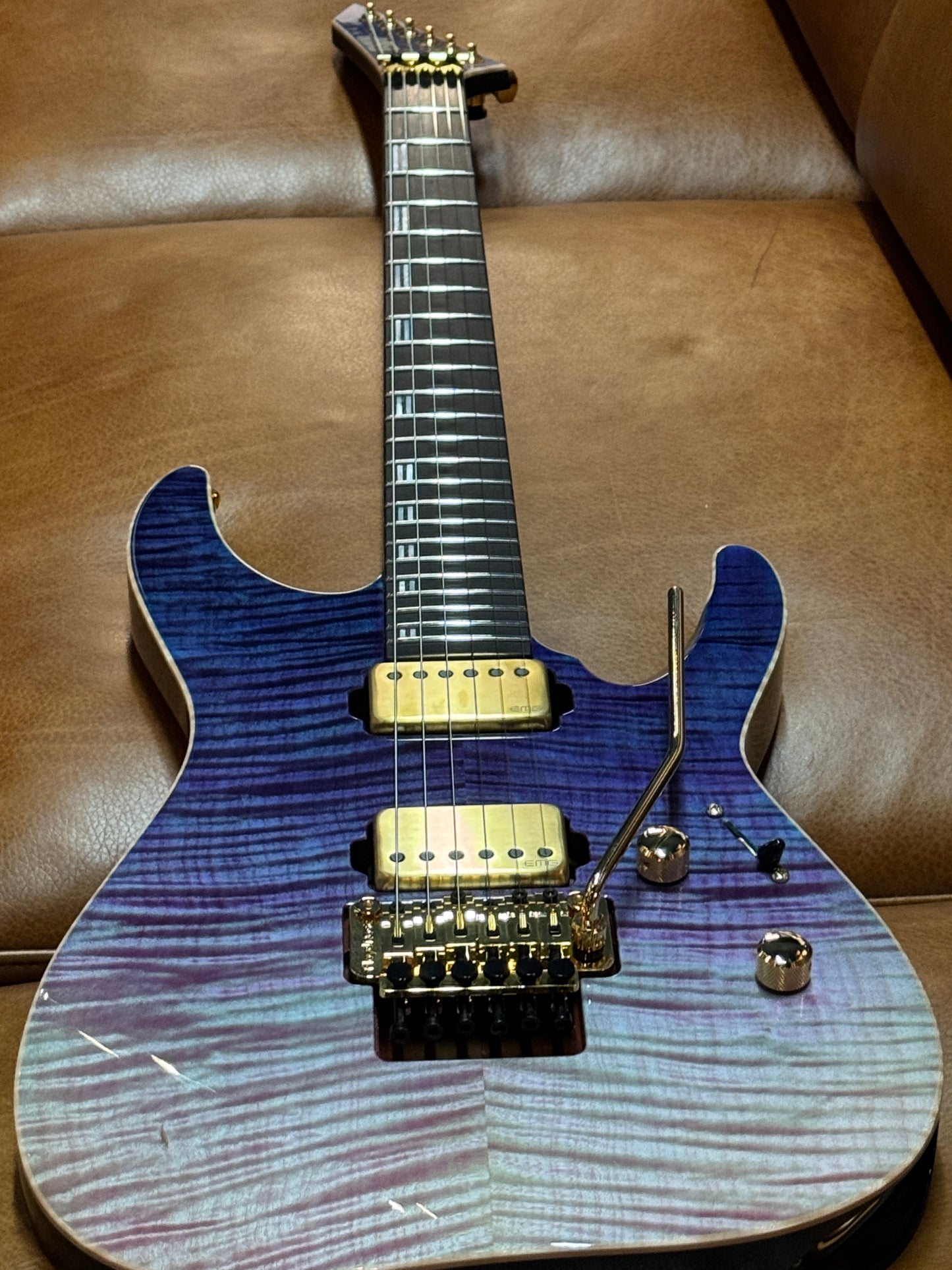 ESP M-II CTM FM FR Purple Gradation Japan