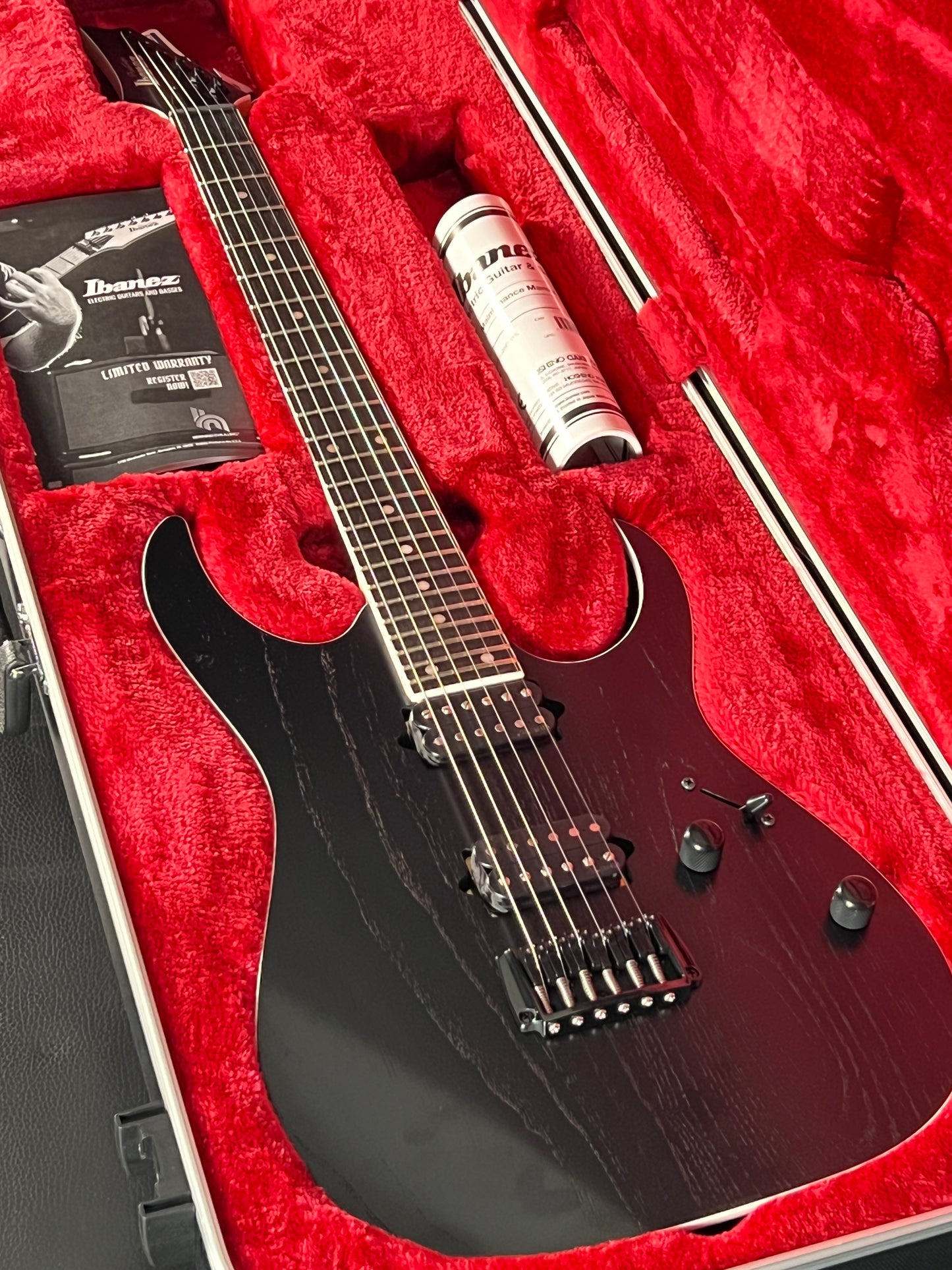 Ibanez RG Prestige Weathered Black RGR662AHBFWK