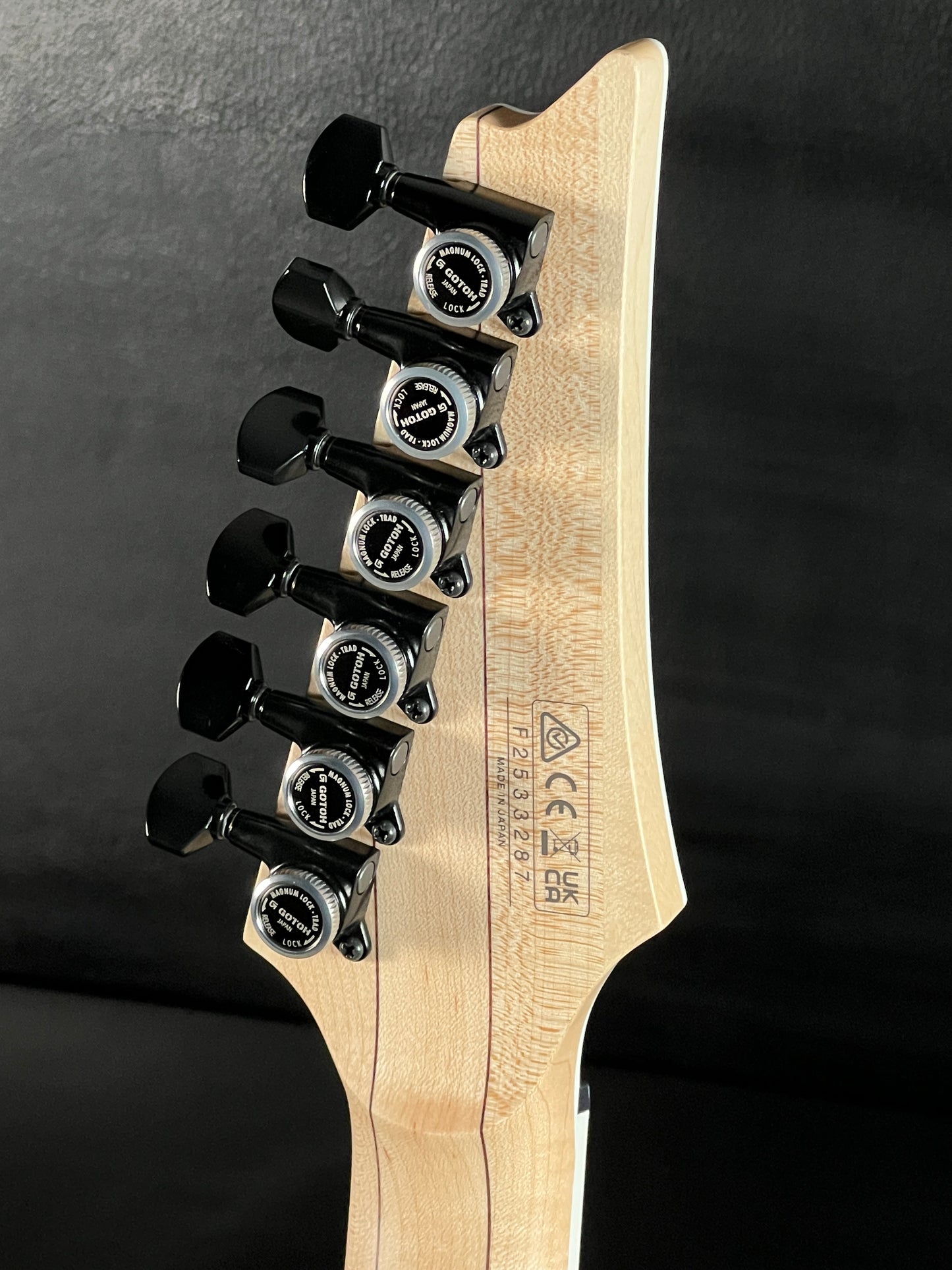 Ibanez RG Prestige Weathered Black RGR662AHBFWK