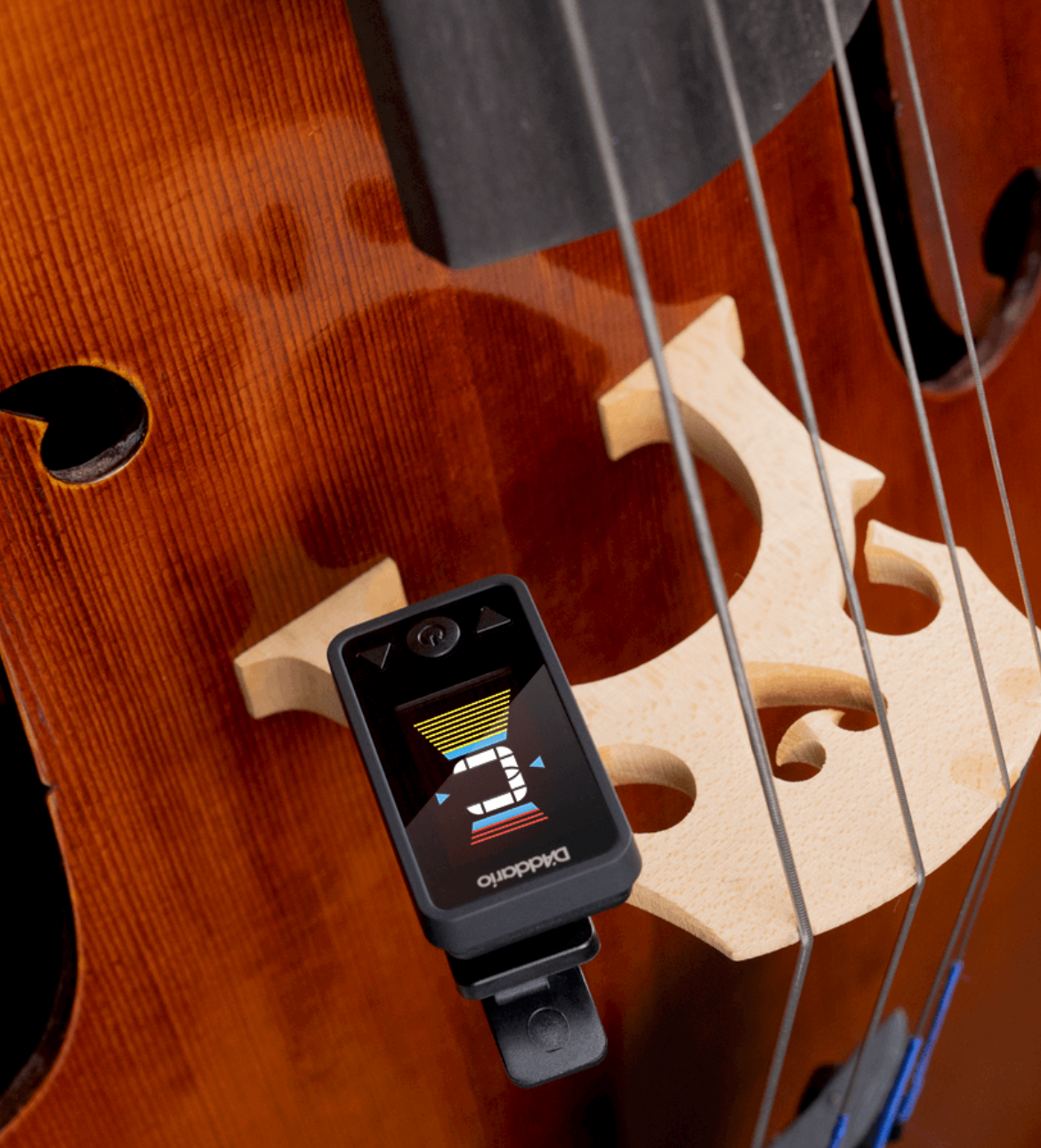 D'Addario Eclipse Tuner Cello and Bass S/N: PW-CT-17CBK