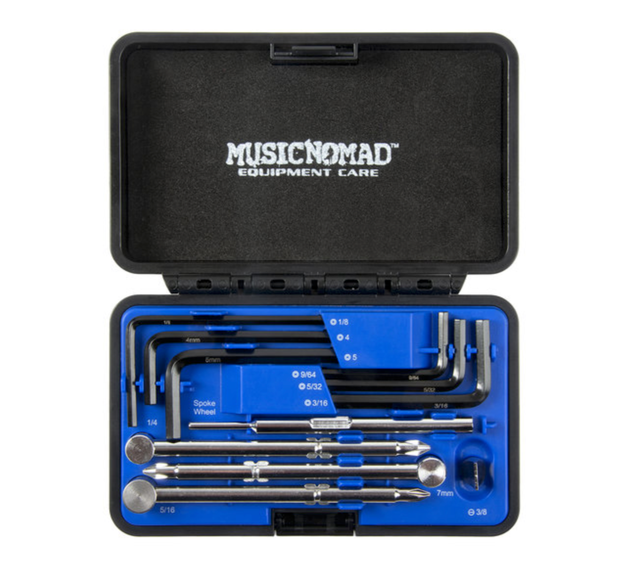 Music Nomad Premium Guitar Tech Truss Rod Wrench Set - 11 pcs. S/N: MN235