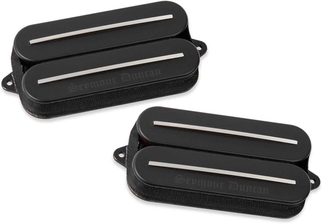 Seymour Duncan Black Winter Rails Humbucker Pickup Set