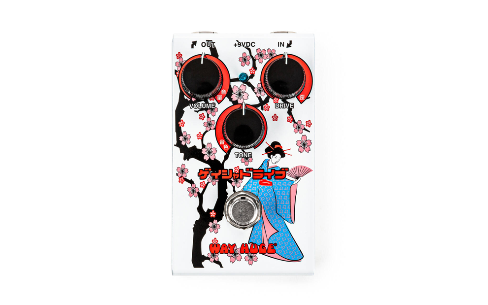 Dunlop Way Huge Electronics Smalls Geisha Drive Pedal White