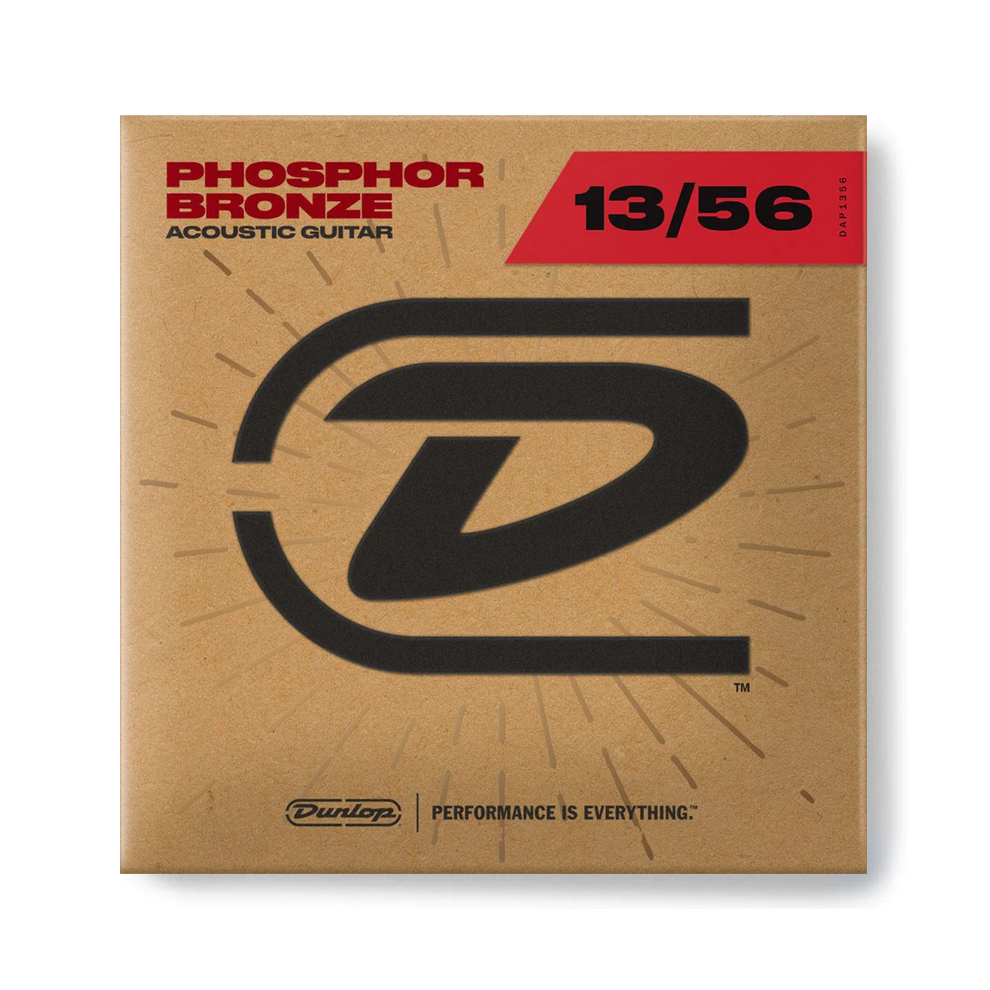 Dunlop Acoustic Guitar Strings Phosphor Bronze Medium 13-56