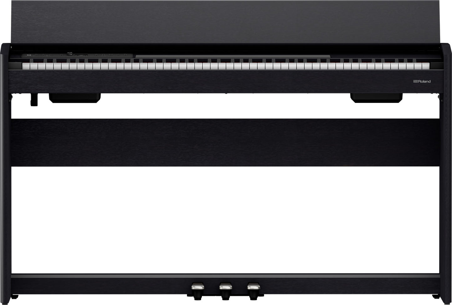 Roland F701 Digital Piano with Stand and Bench Charcoal Black