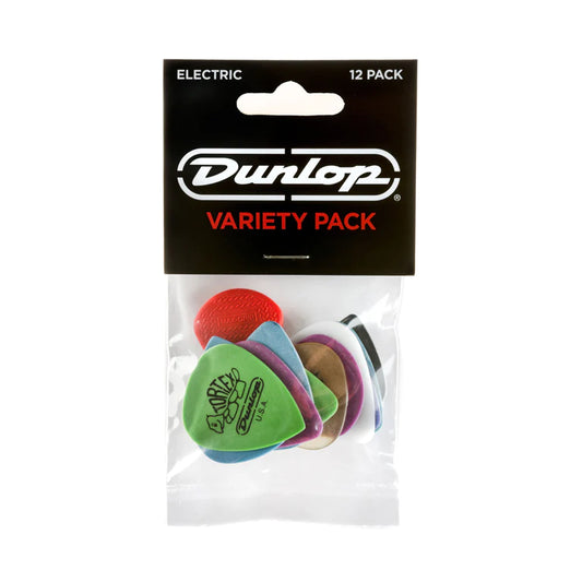 Dunlop Electric Guitar Picks - Variety Pack - 12 Pack
