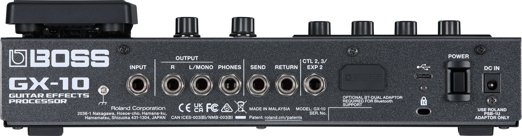 BOSS GX-10 / Bluetooth Adaptor セット Amazon | BOSS ボス GX-10 Guitar Effects Processor マルチ