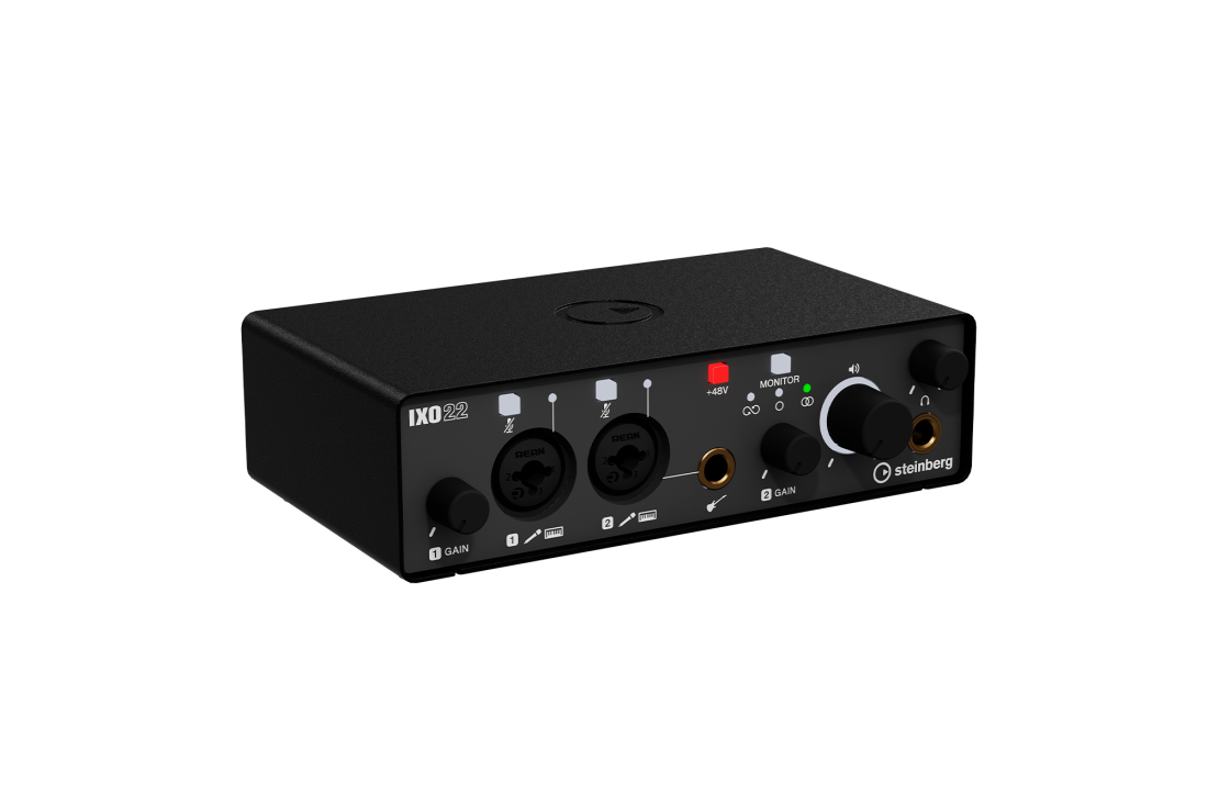 Steinberg IXO22 USB-C Audio Interface - Black