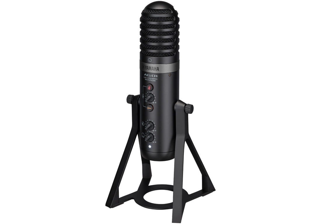 Yamaha AG01 Live Streaming USB Microphone - Black