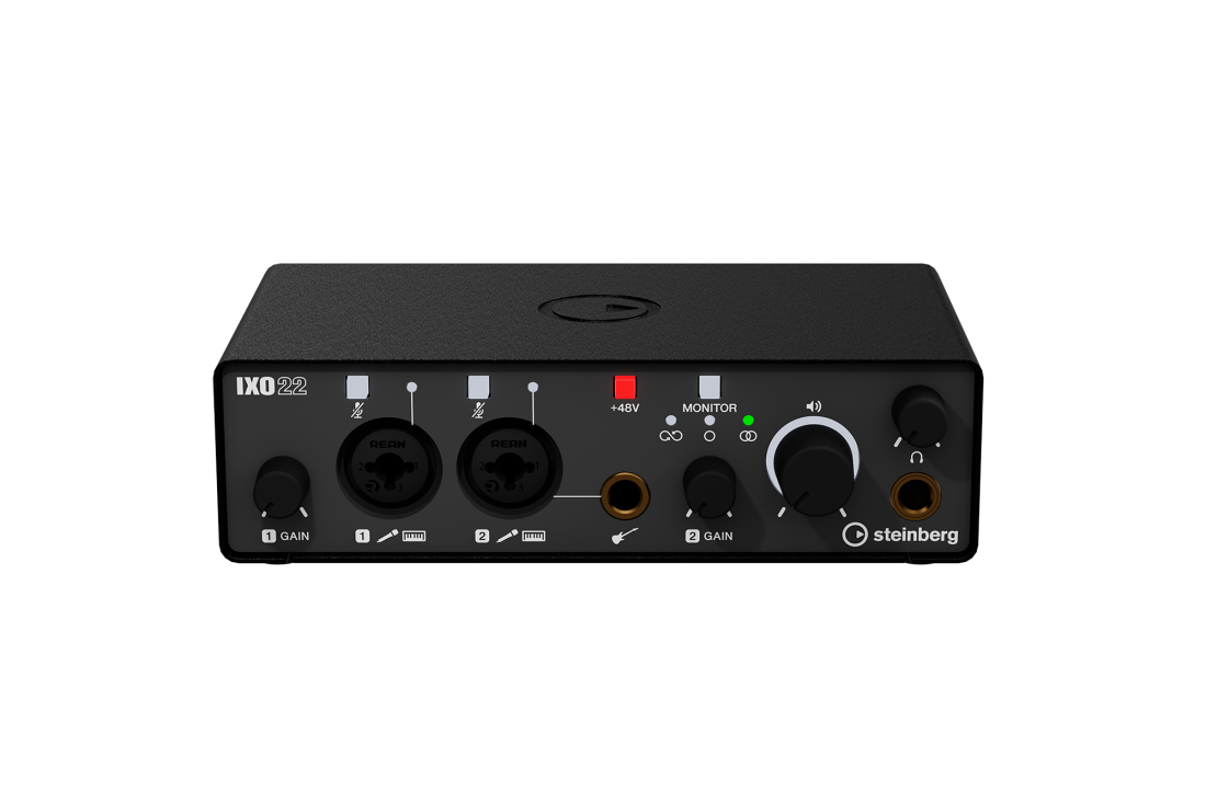 Steinberg IXO22 USB-C Audio Interface - Black