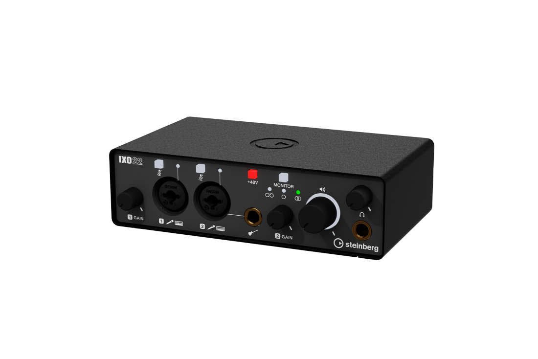 Steinberg IXO22 USB-C Audio Interface - Black