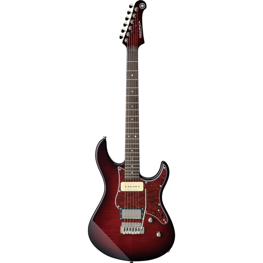 Yamaha Pacifica PAC611VFM Dark Red Burst Electric Guitar