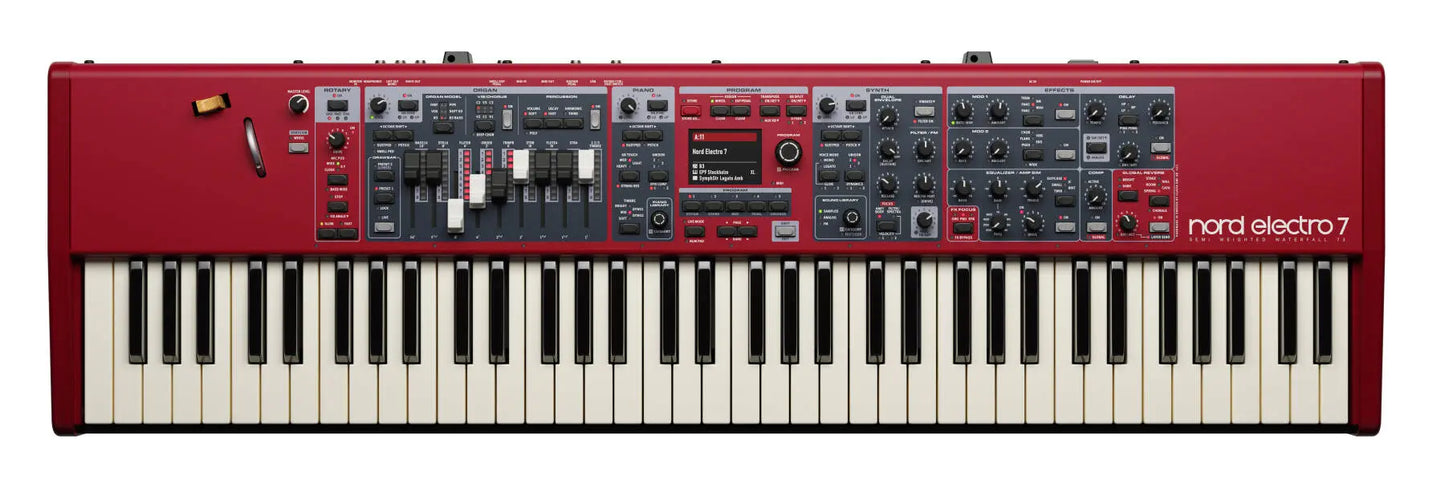 Nord Electro 7 73 - 73 Note Stage Piano with Semi-Weighted Waterfall Keys