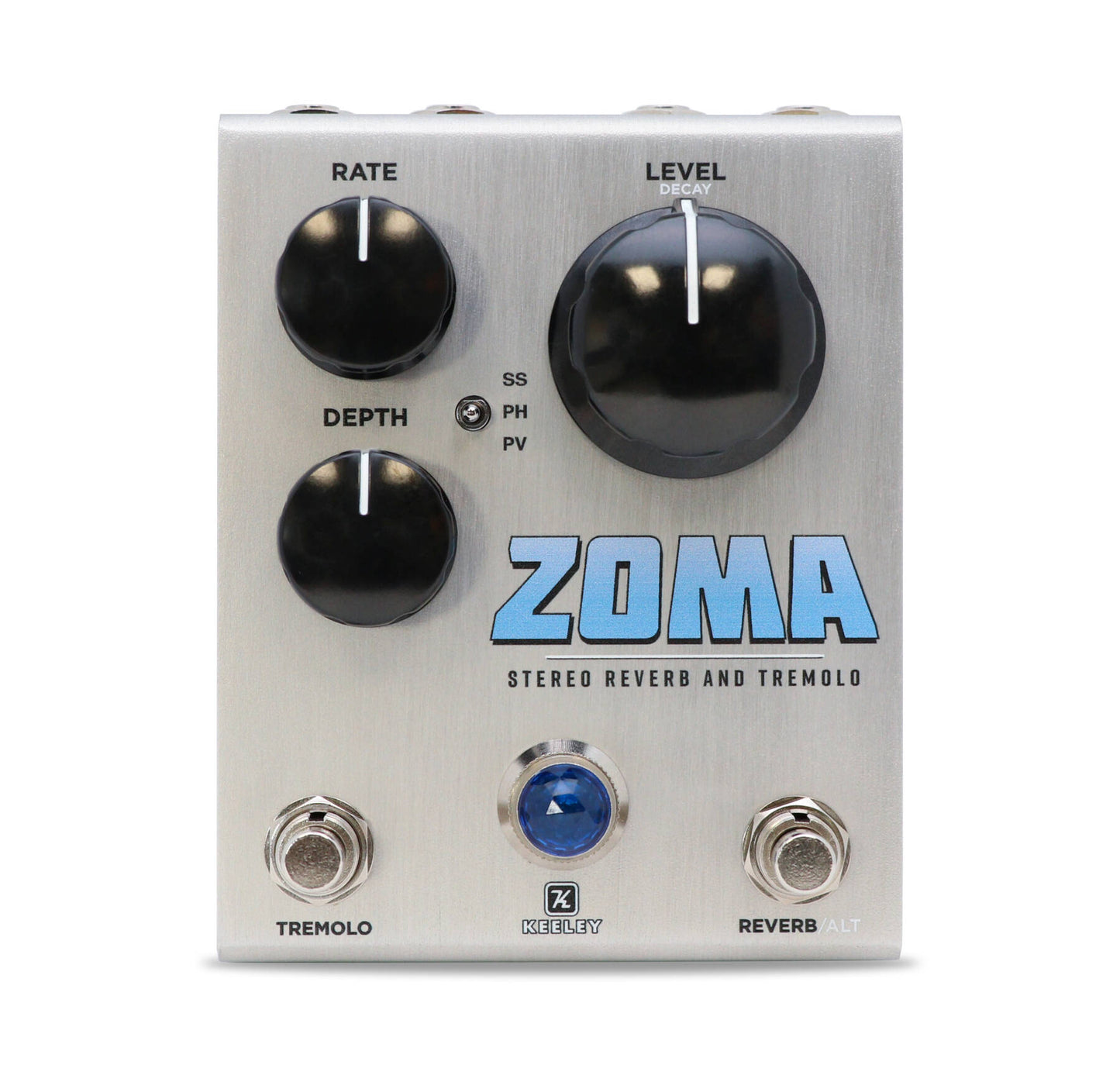 Keeley ZOMA Stereo Reverb and Tremolo Pedal