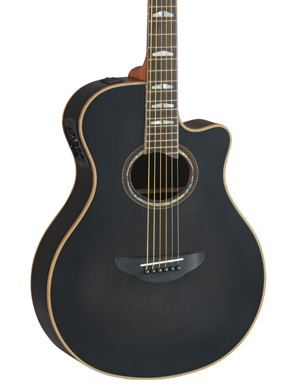 Yamaha APX1200II Translucent Black Acoustic Guitar