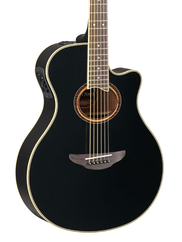 Yamaha APX700II Black Acoustic Guitar
