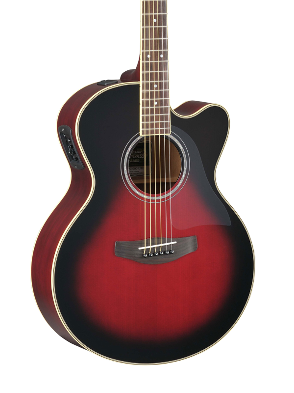Yamaha CPX700II Dusk Sun Red Acoustic Guitar